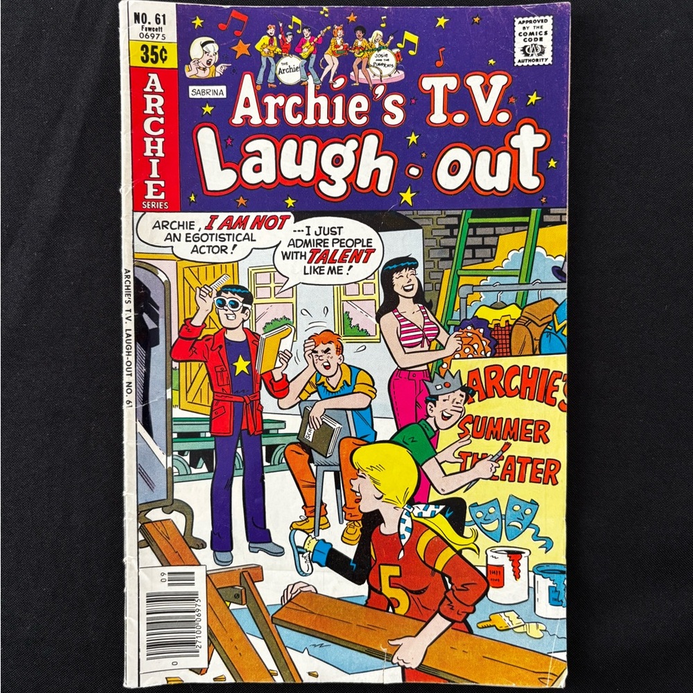 VINTAGE 1978 “Archie's TV Laugh-Out”No. 61 Comic Book